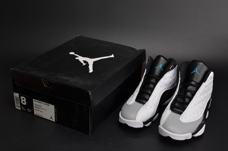 Air Jordan 13 Retro “Barons Hologram” white/grey mens 414571-115