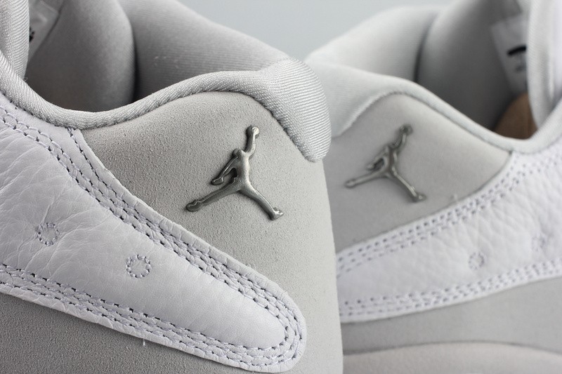 Air Jordan 13 Low“Pure Money” white mens 310810-100