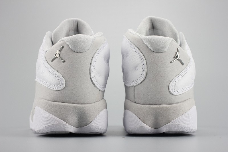 Air Jordan 13 Low“Pure Money” white mens 310810-100
