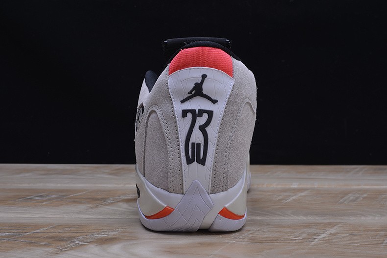 AIR JORDAN 14 RETRO "DESERT SAND" black/ white 487471-021