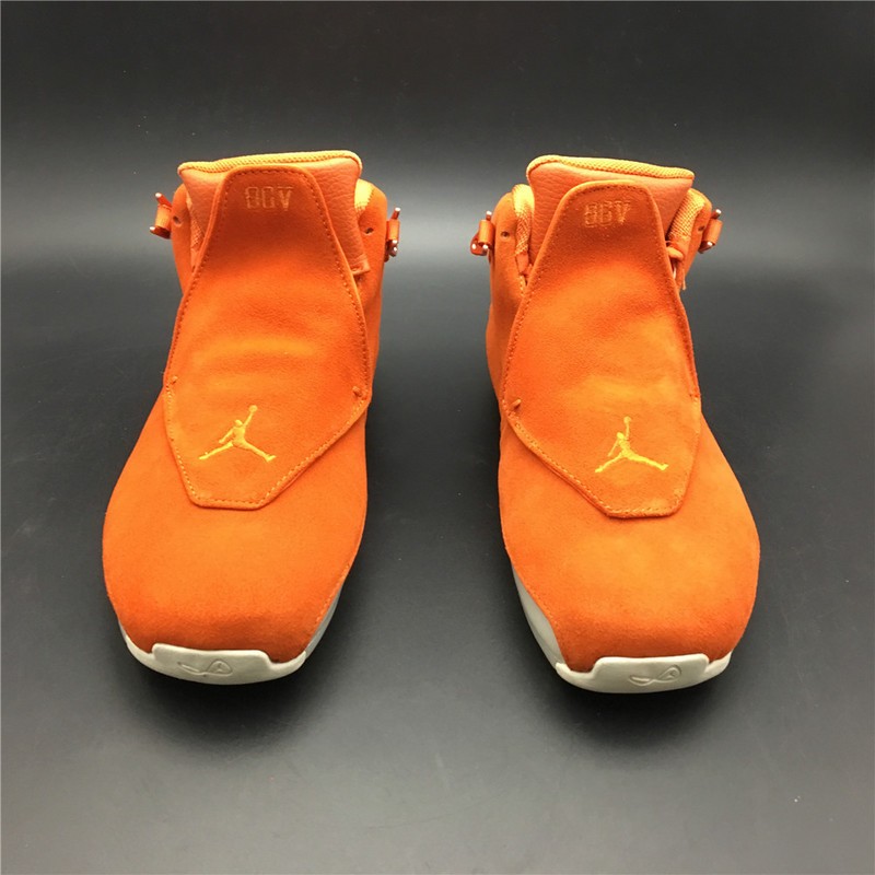 Air Jordan 18 Orange Suede AA2494-801