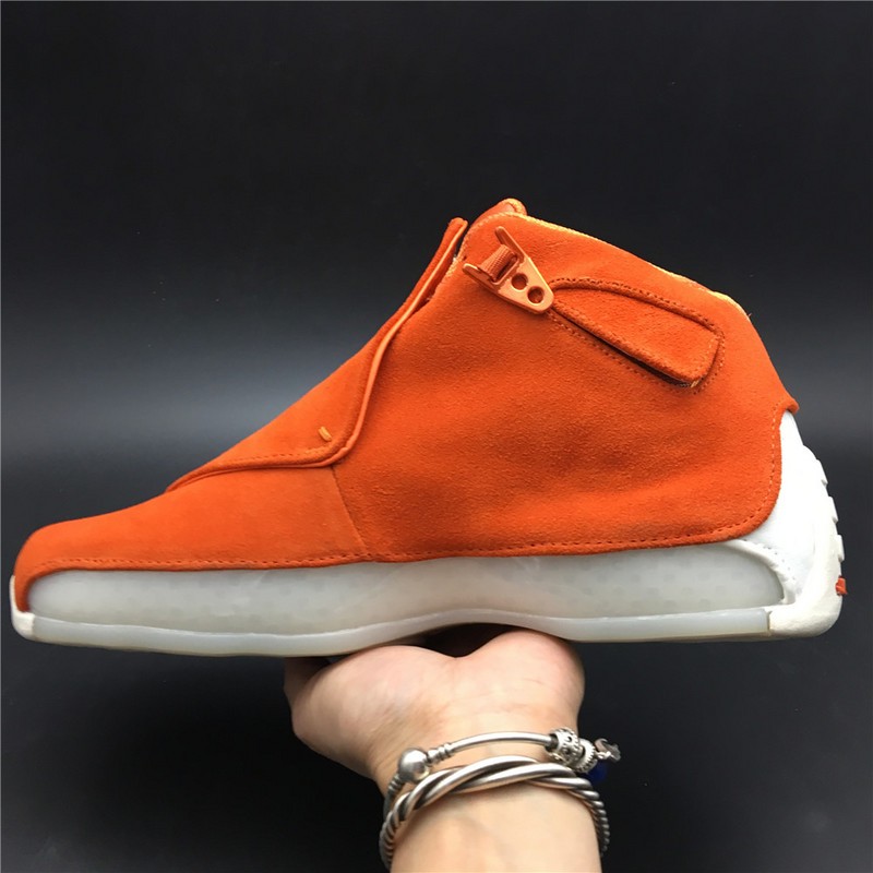 Air Jordan 18 Orange Suede AA2494-801