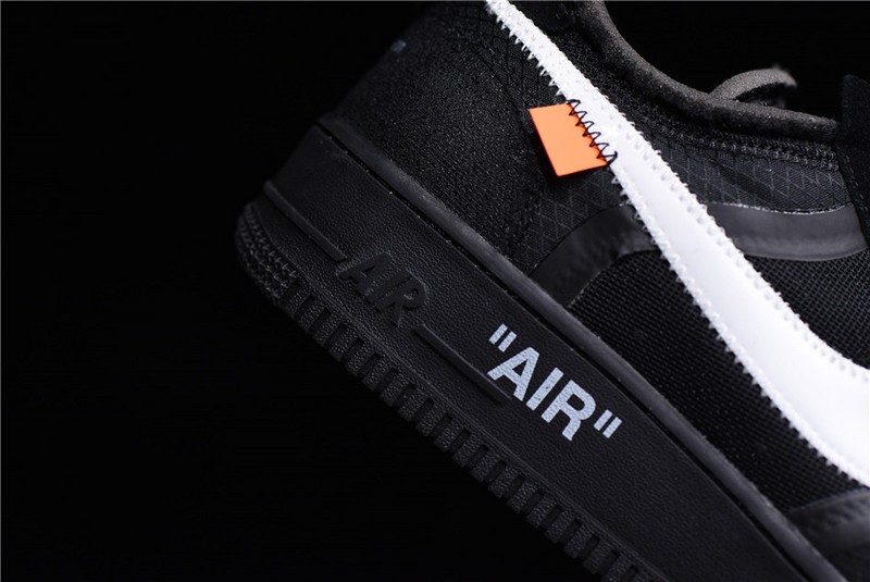 Off-White Nike Air Force 1 Low Black AO4606-001