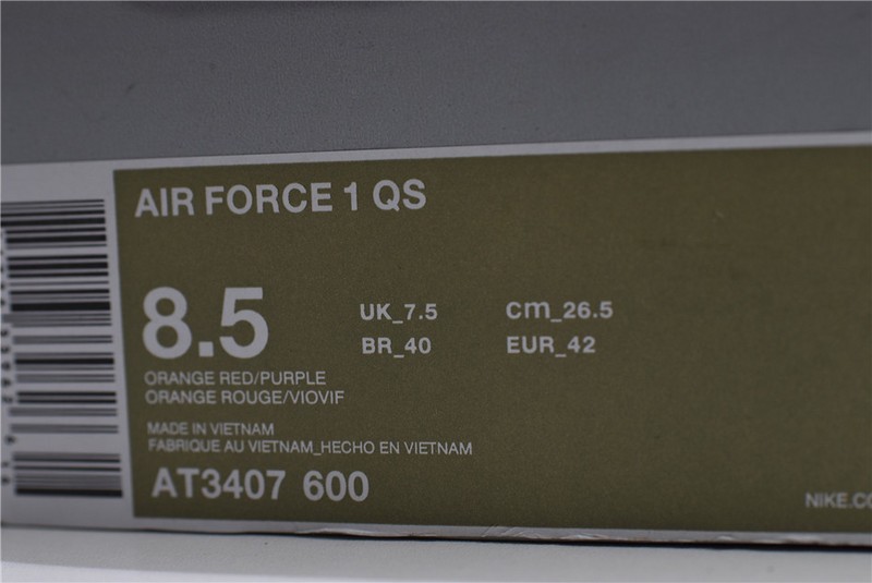 Nike Air Force 1 Low What The 90s AT3407-600