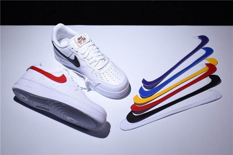 Nike Air Force 1 Velcro Swoosh Pack White | AH8462-102