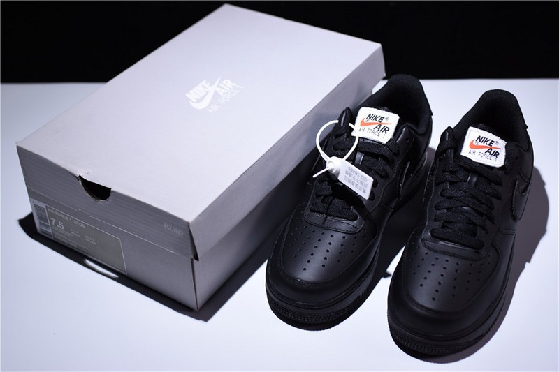 Nike Air Force 1 Velcro Swoosh Pack Black AH8462-002