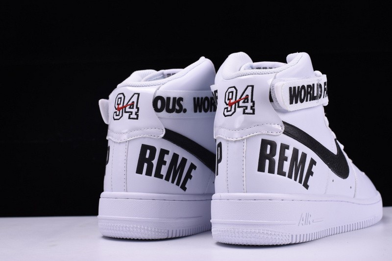 Nike S*p*e Air Force 1 One High White World Famous 698696-100