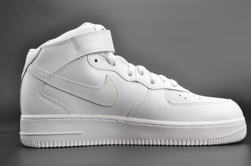 Nike Air Force 1 Mid Triple White 315123-111