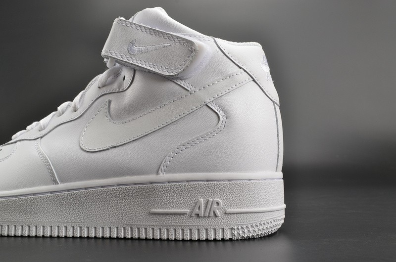 Nike Air Force 1 Mid Triple White 315123-111