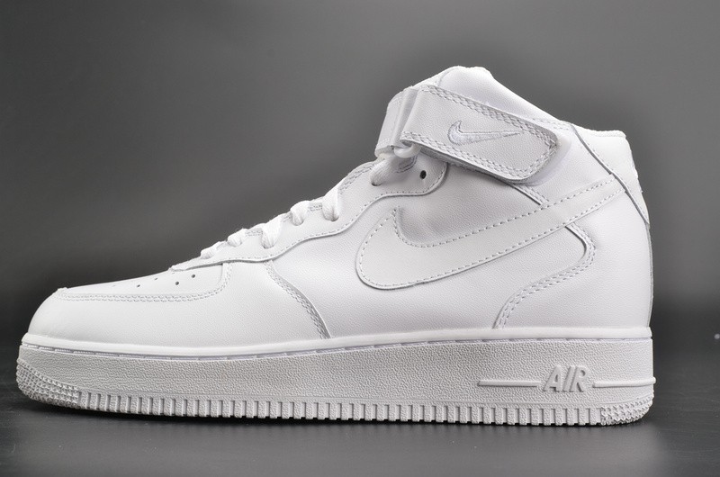 Nike Air Force 1 Mid Triple White 315123-111