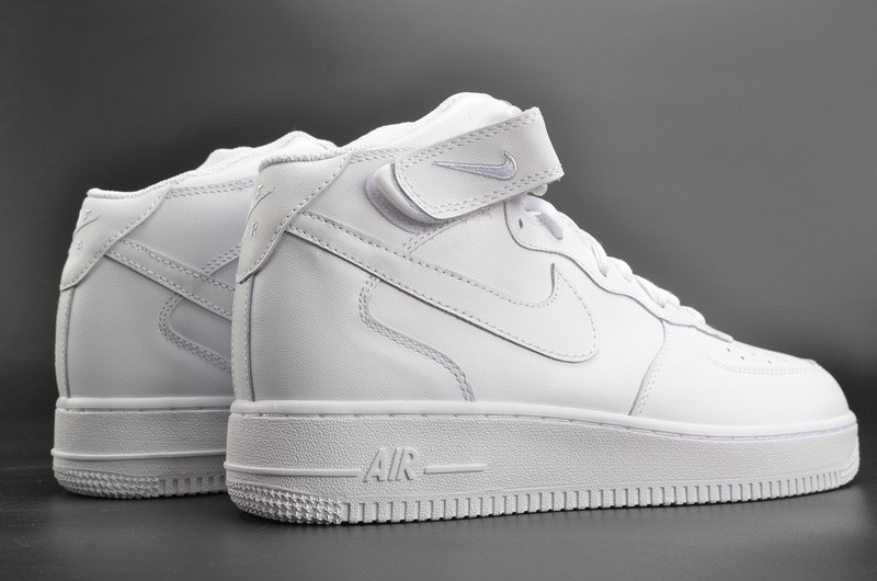 Nike Air Force 1 Mid Triple White 315123-111