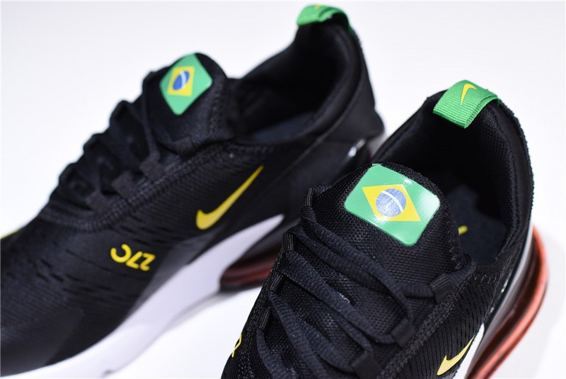 Nike Air Max 270 “FIFA World Cup” Brazil Black Green Yellow AH8050-112