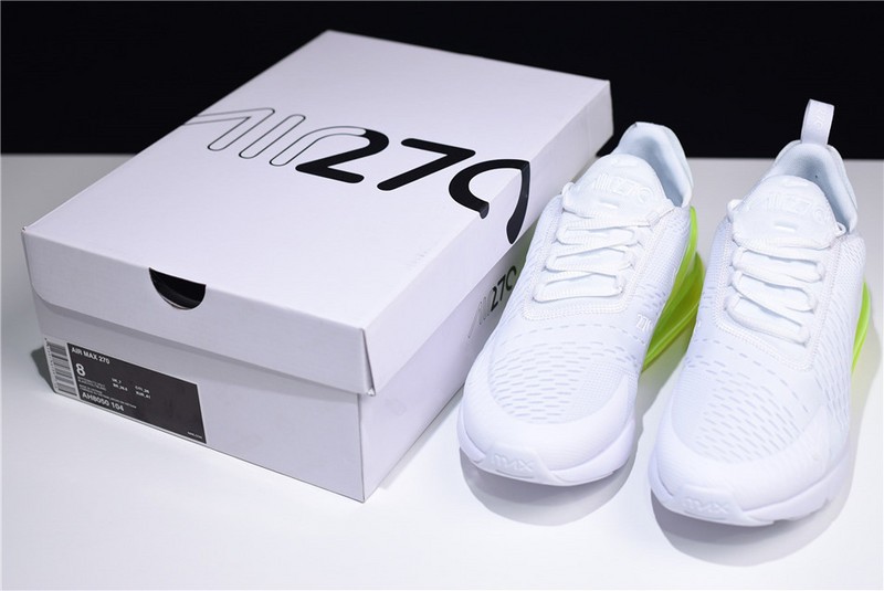 NIKE AIR MAX 270 “WHITE VOLT” AH8050-104