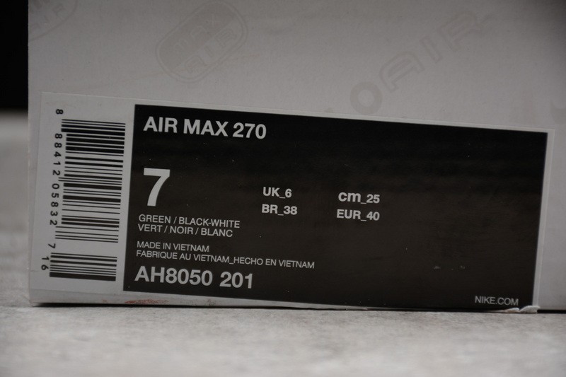 NIKE AIR MAX 270 “MEDIUM OLIVE” AH8050-201