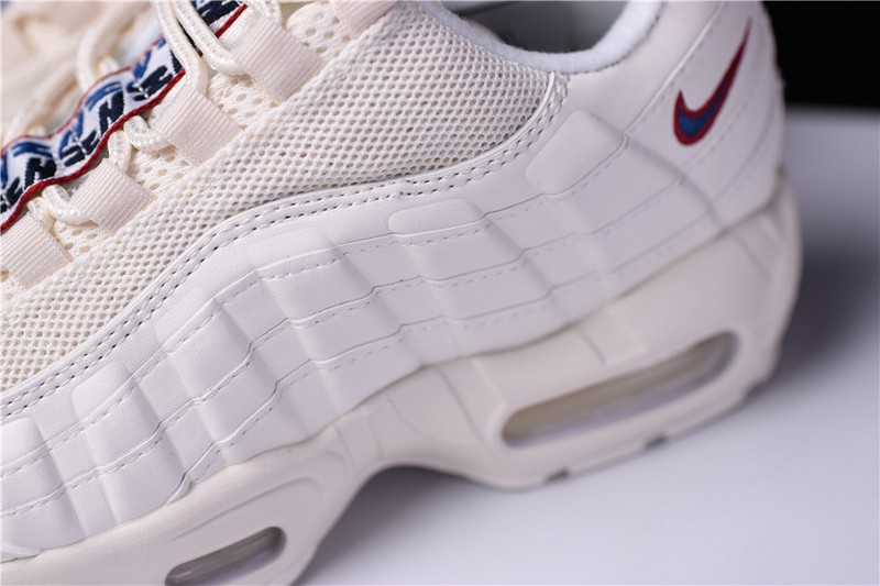 Nike AIR MAX 95 TT "PULL TAB" white/ gym blue - gym red AJ1844-101