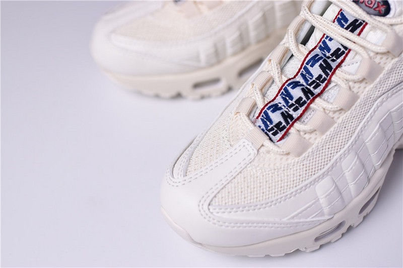 Nike AIR MAX 95 TT "PULL TAB" white/ gym blue - gym red AJ1844-101
