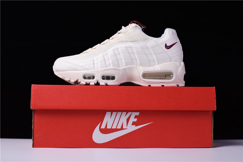 Nike AIR MAX 95 TT "PULL TAB" white/ gym blue - gym red AJ1844-101