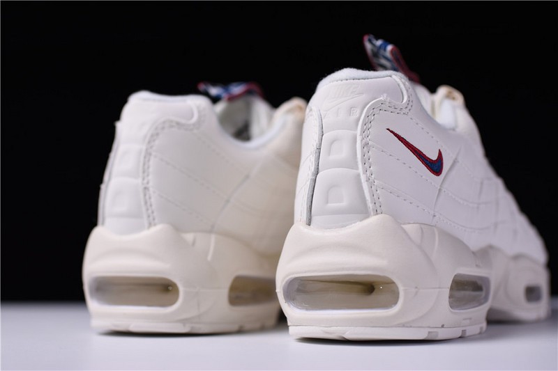 Nike AIR MAX 95 TT "PULL TAB" white/ gym blue - gym red AJ1844-101