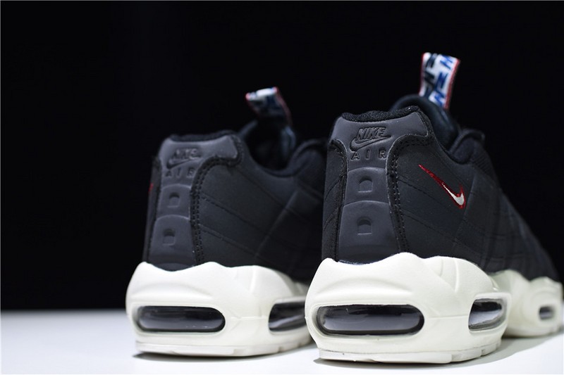 Nike AIR MAX 95 TT "PULL TAB" black/ sail-gym red AJ1844-002