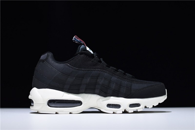Nike AIR MAX 95 TT "PULL TAB" black/ sail-gym red AJ1844-002