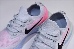 NIKE EPIC REACT FLYKNIT PURE PLATINUM womens AQ0067-007