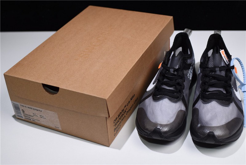 Off-White x Nike Zoom Fly SP Black AJ4588-001
