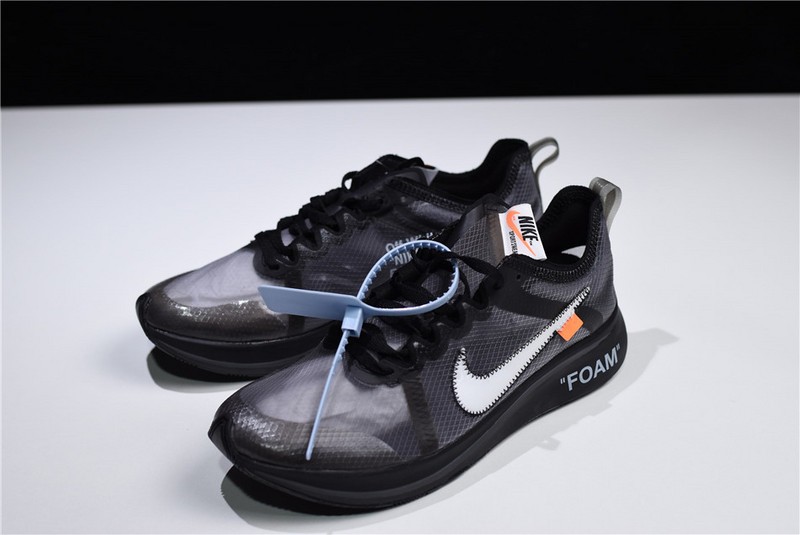 Off-White x Nike Zoom Fly SP Black AJ4588-001