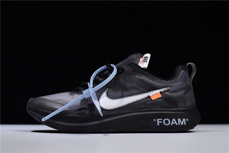 Off-White x Nike Zoom Fly SP Black AJ4588-001