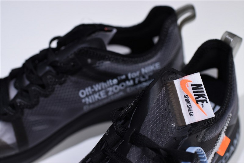 Off-White x Nike Zoom Fly SP Black AJ4588-001