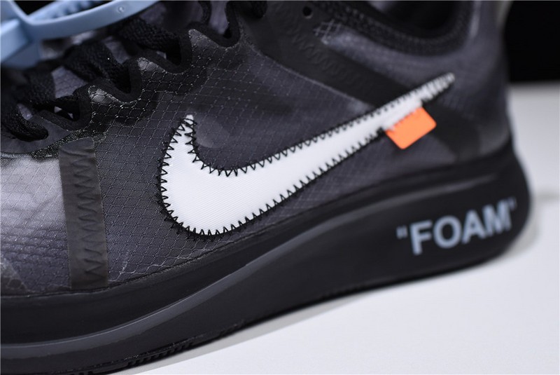 Off-White x Nike Zoom Fly SP Black AJ4588-001