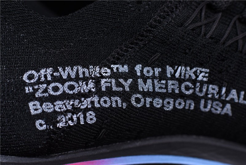 Nike x Off-White Zoom Fly Mercurial Flyknit Black AO2115-001