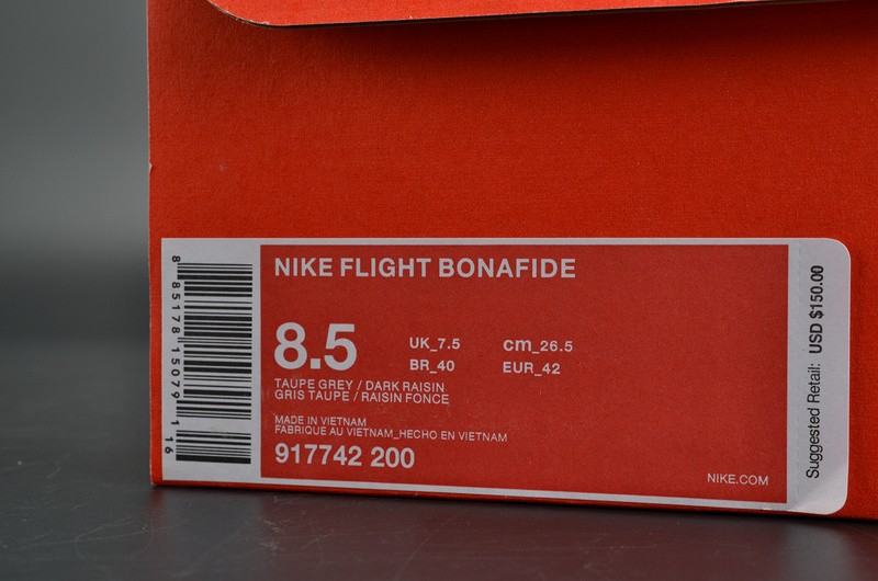 Nike Flight Bonafide “Plum” purple mens 917742-200