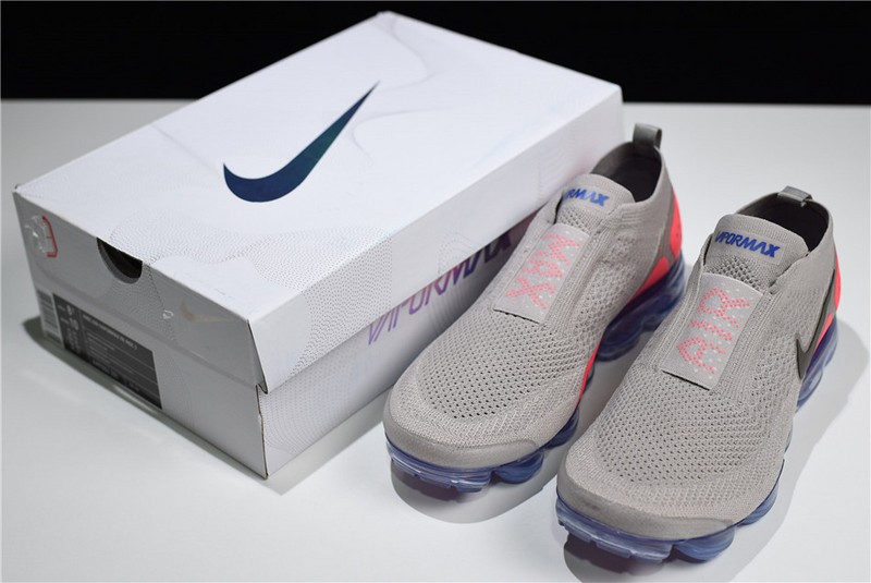 Nike Air VaporMax Flyknit Moc 2  Moon Particle/Solar Red-Indigo Burst AH7006-201