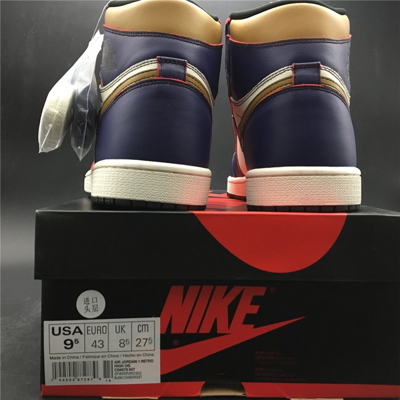 Nike SB Air Jordan 1 Lakers Chicago CD6578-507