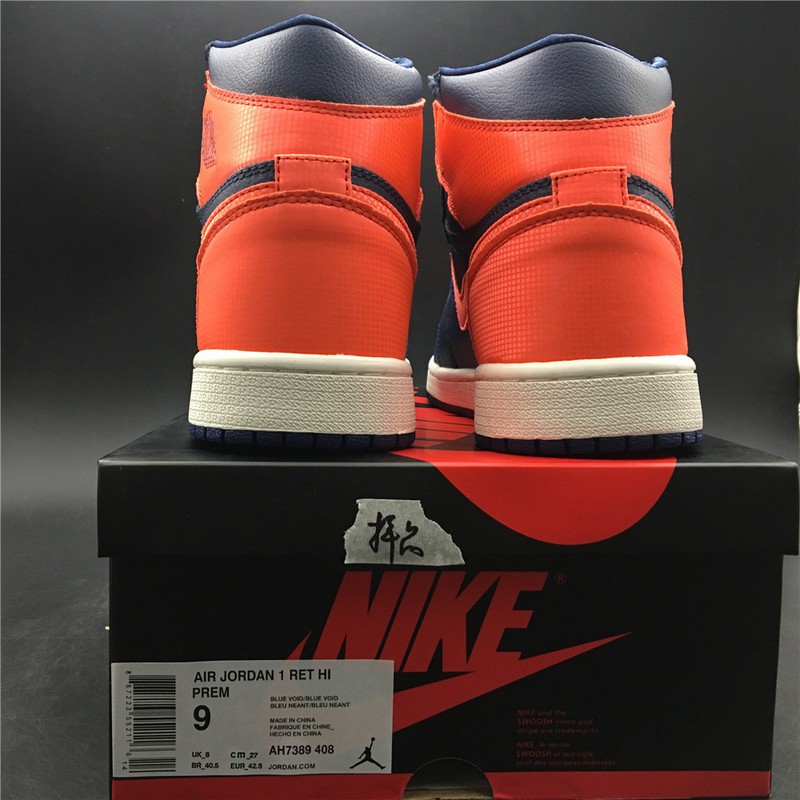 Air Jordan 1 High Premium Blue Void AH7389-408