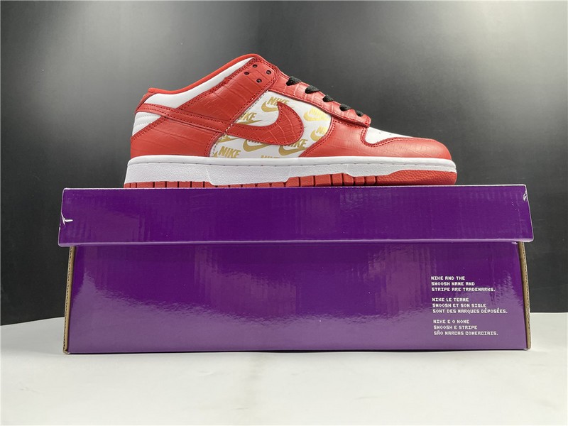 NIKE SB DUNK LOW S*p*e X NIKE RED DH3228-161