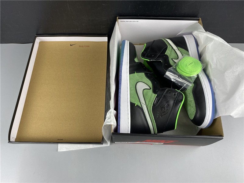 AIR JORDAN 1 HIGH ZOOM “RAGE GREEN” CK6637- 002