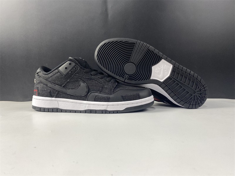 Wasted Youth × Nike Dunk SB Low “Black” DD8386-001