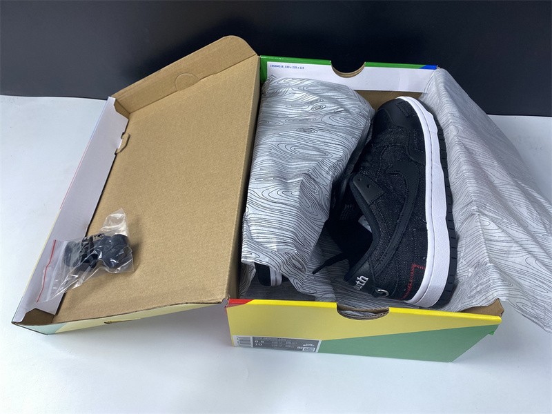 Wasted Youth × Nike Dunk SB Low “Black” DD8386-001