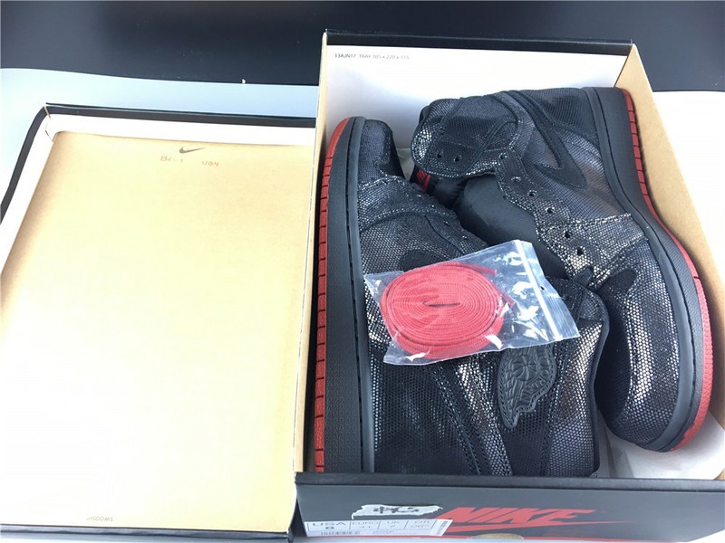 2019 Air Jordan 1 Retro High OG Black/Gym Red DC7071-001