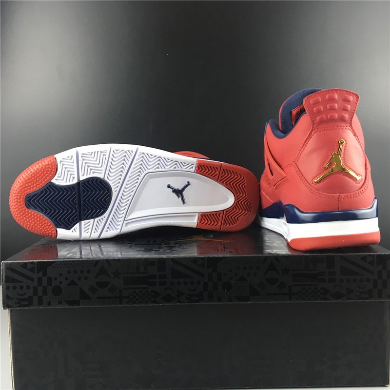 AIR JORDAN 4 RETRO World Cup League Red  CL1184-617