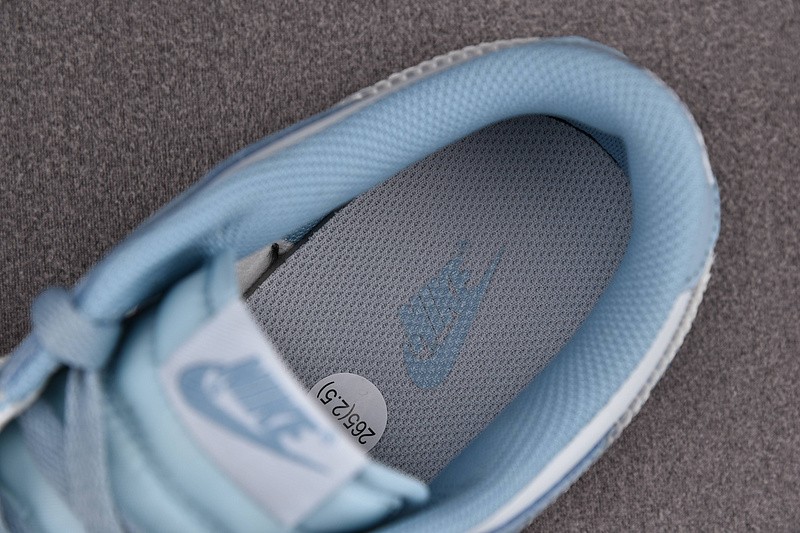 Nike Dunk Low Clear Blue Swoosh DH9765-401