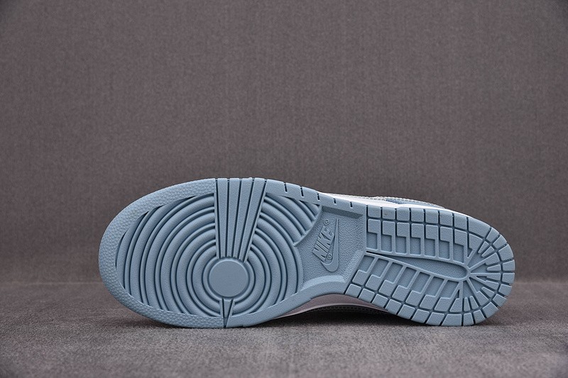Nike Dunk Low Clear Blue Swoosh DH9765-401