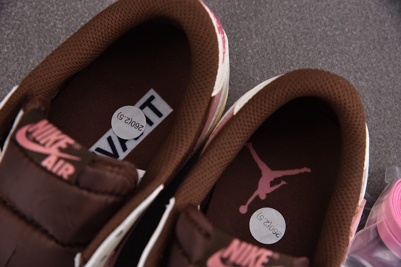 Travis Scott x Air Jordan 1 Low OG Velvet Brown DM7866-202-1