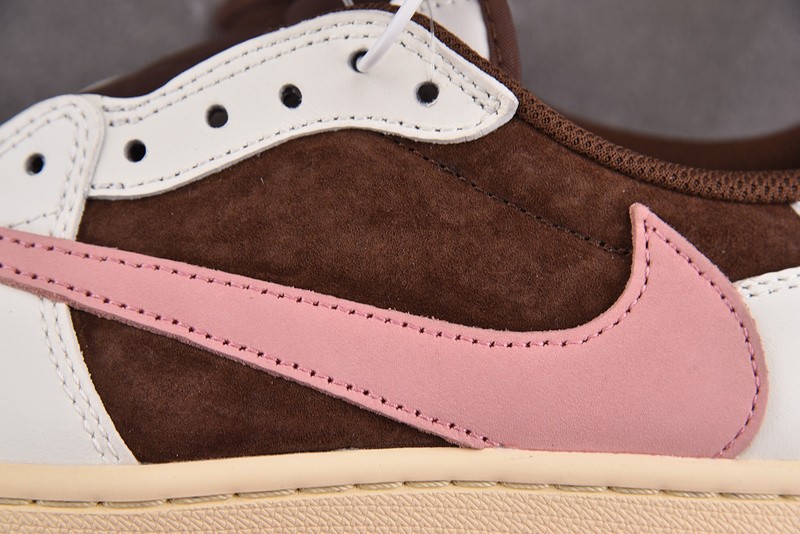 Travis Scott x Air Jordan 1 Low OG Velvet Brown DM7866-202-1