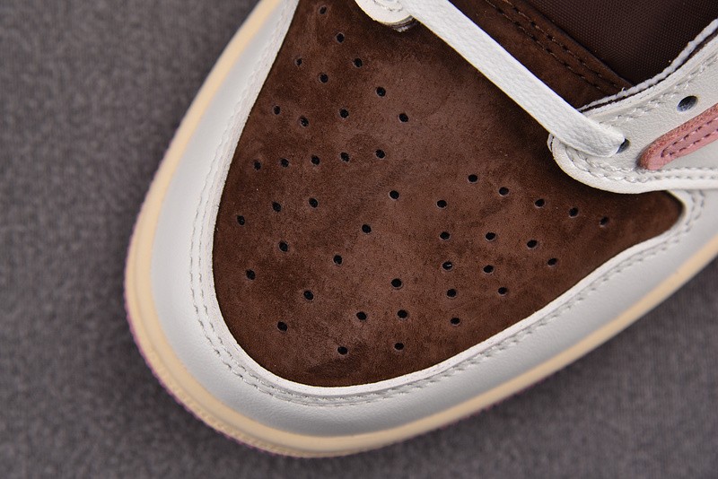 Travis Scott x Air Jordan 1 Low OG Velvet Brown DM7866-202-1