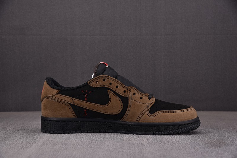Travis Scott x Air Jordan 1 Low OG Velvet Brown DM7866-202-1