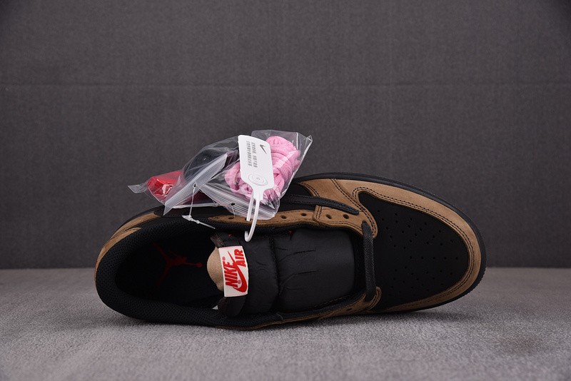 Travis Scott x Air Jordan 1 Low OG Velvet Brown DM7866-202-1