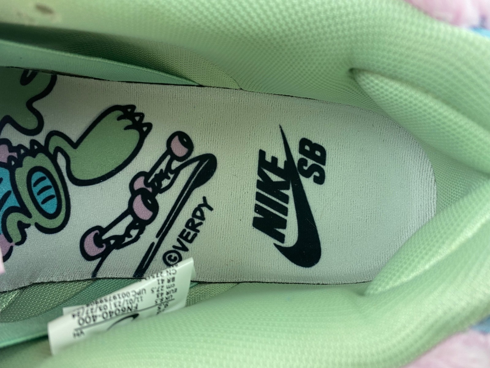 Nike SB Dunk Low Verdy Visty FN6040-400