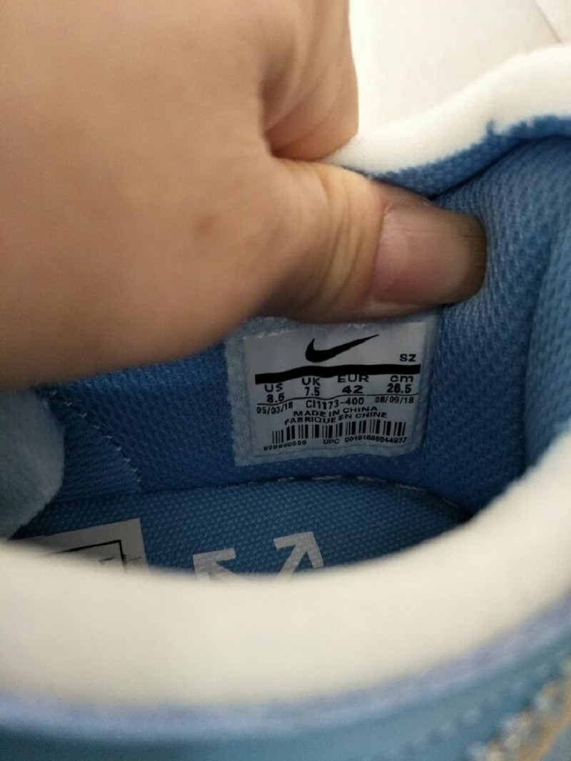 Off-White Nike Air Force 1 MCA Blue CI1173-400